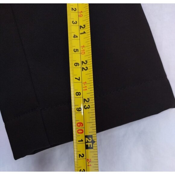 Guess Women's Double-Breasted Black Peacoat With Hood & Gold Buttons Size Medium - Picture 7 of 8